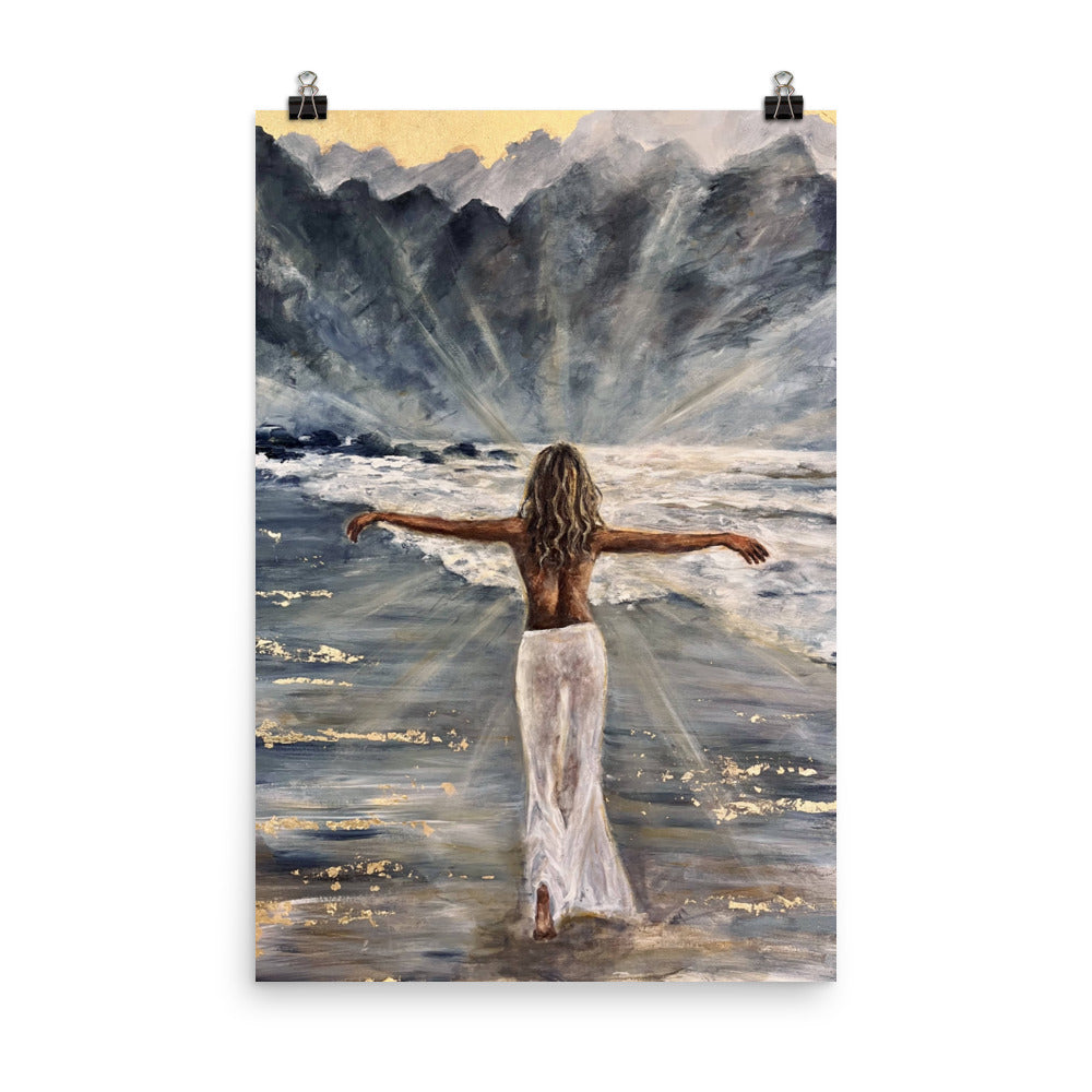 'Divine Feminine' matte print