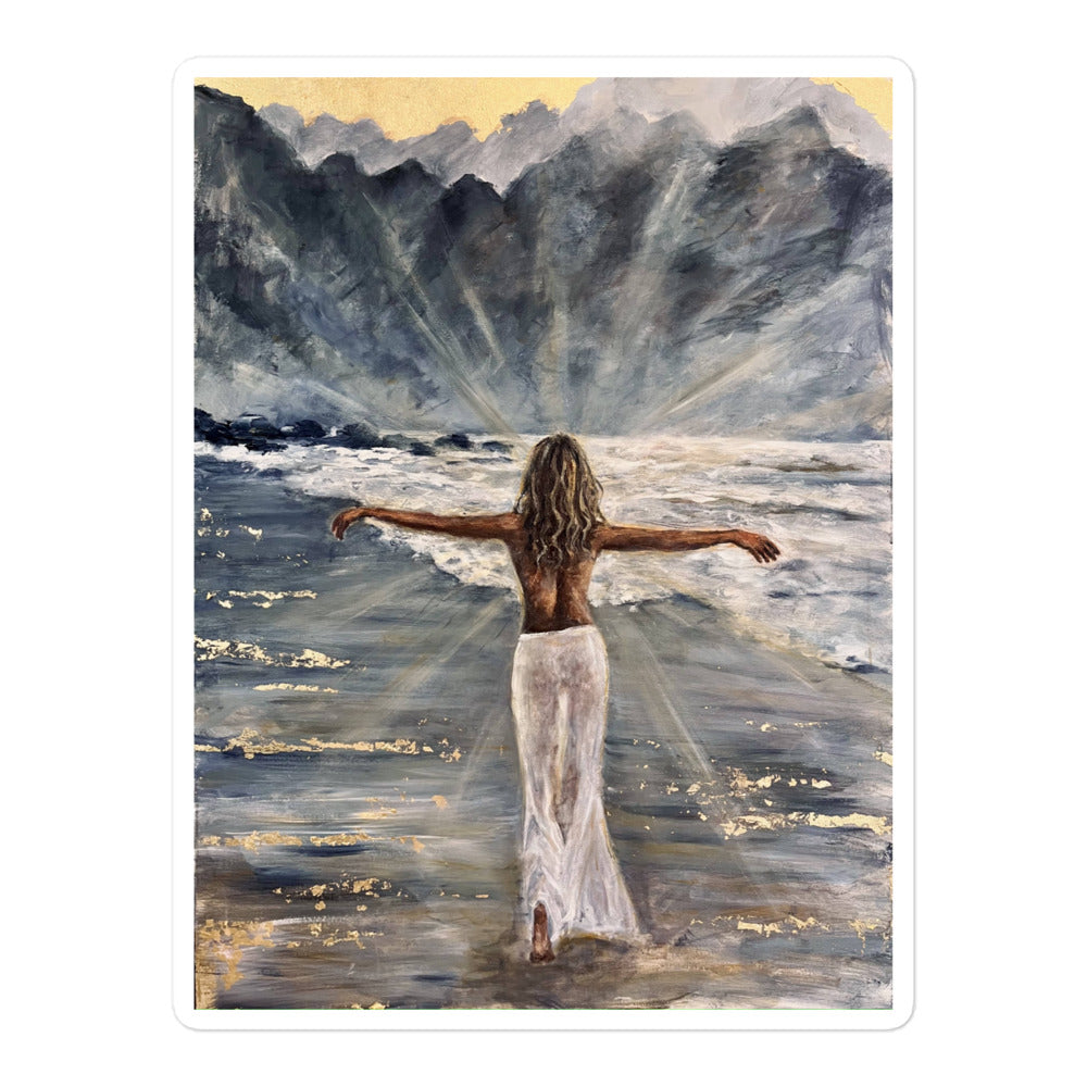 'Divine Feminine' sticker