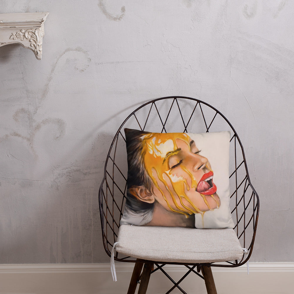 'Sticky Sweet Ash' Basic Pillow