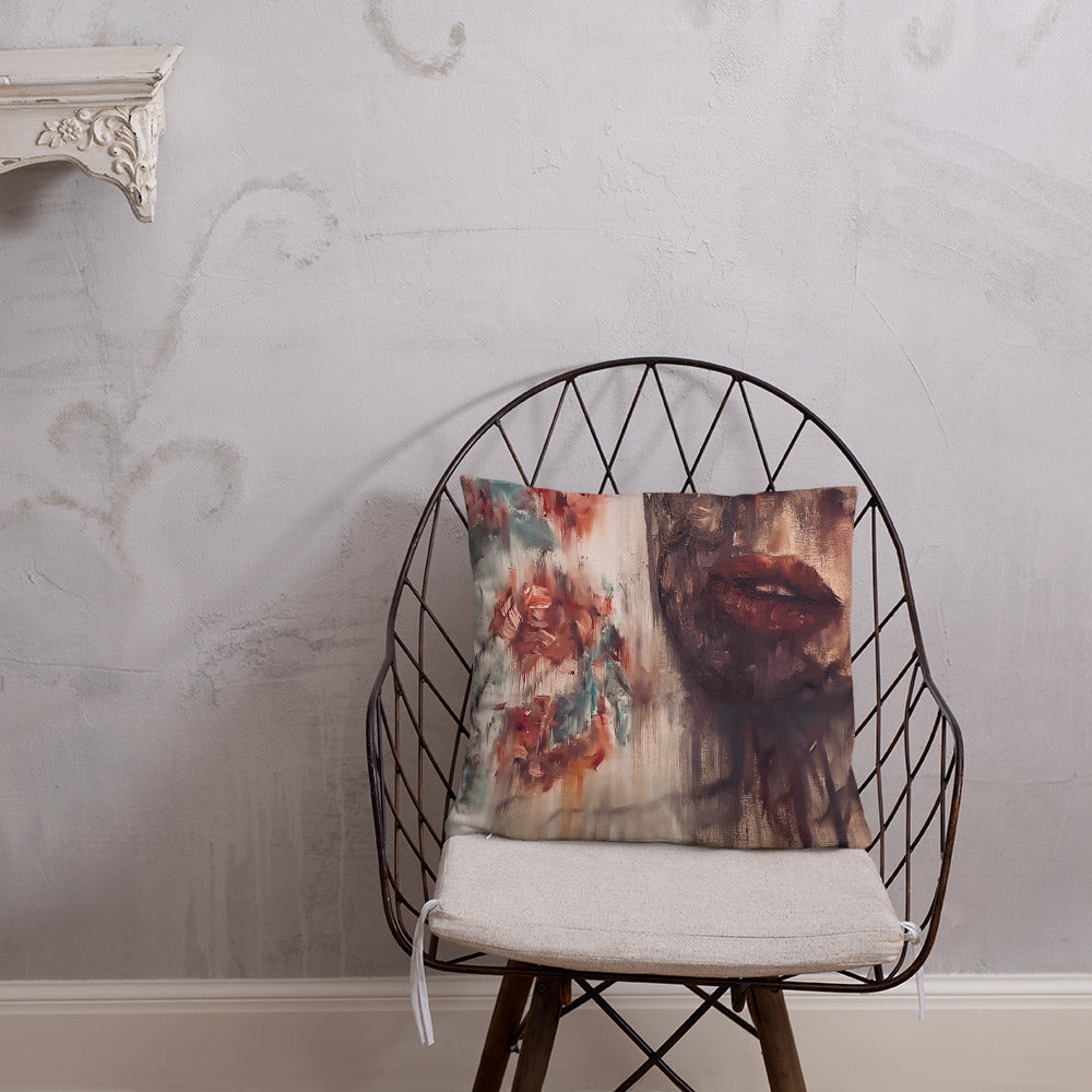 'Melting Shadows' Basic Pillow