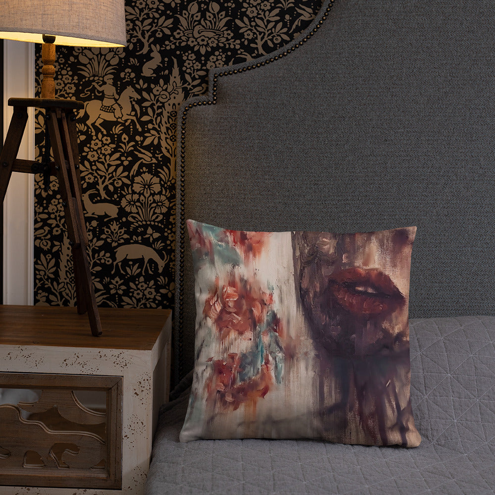 'Melting Shadows' Basic Pillow