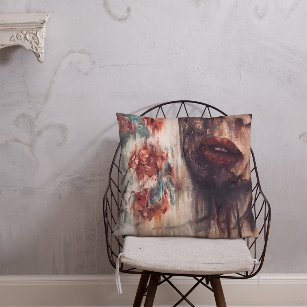 'Melting Shadows' Basic Pillow