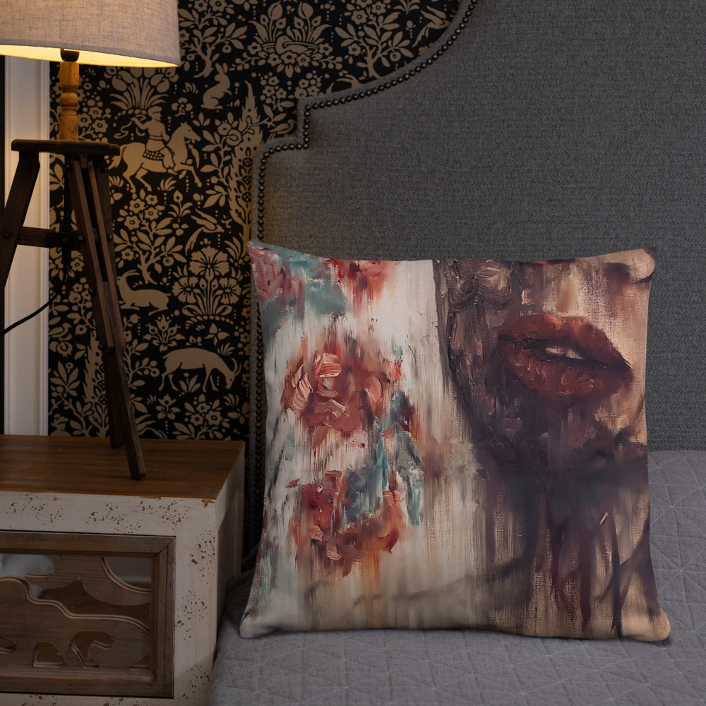 'Melting Shadows' Basic Pillow