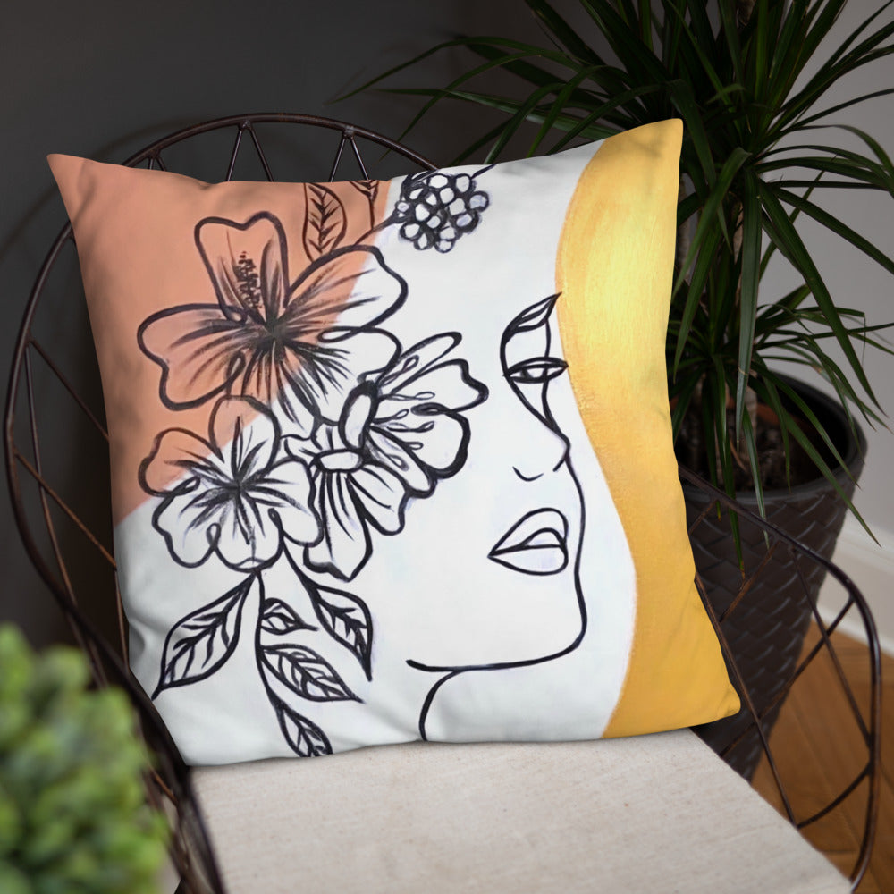 'Alice' Basic Pillow