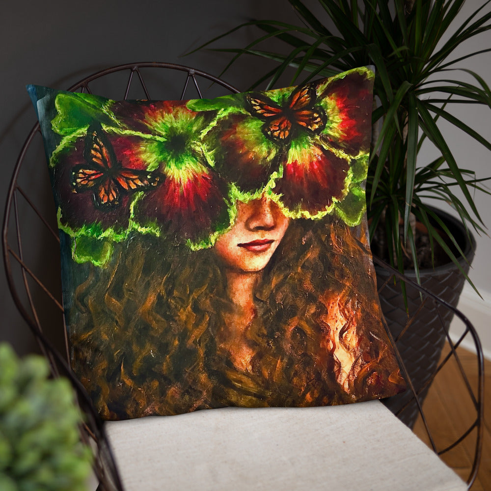 'Lady Luck' Basic Pillow