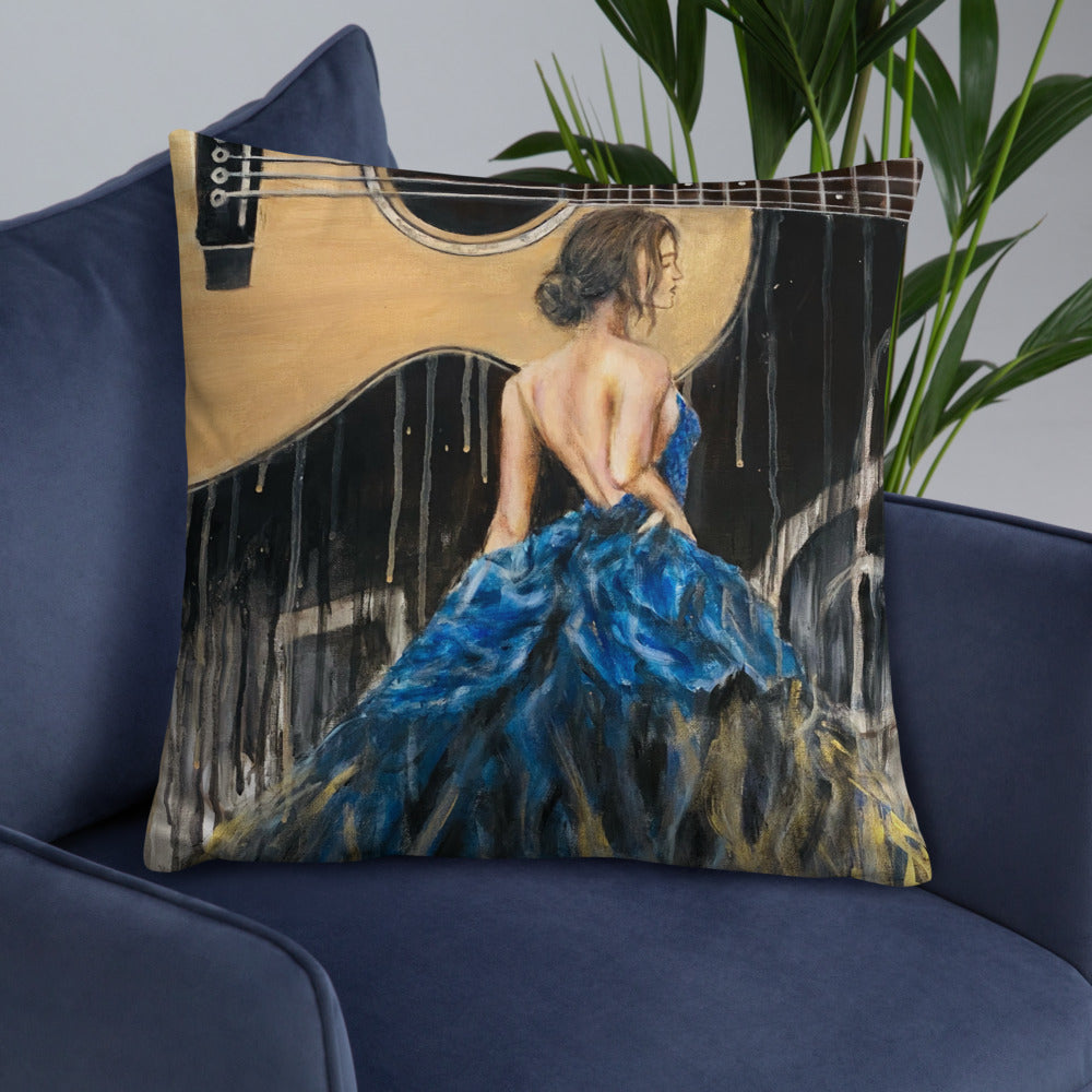 'Strings' Basic Pillow