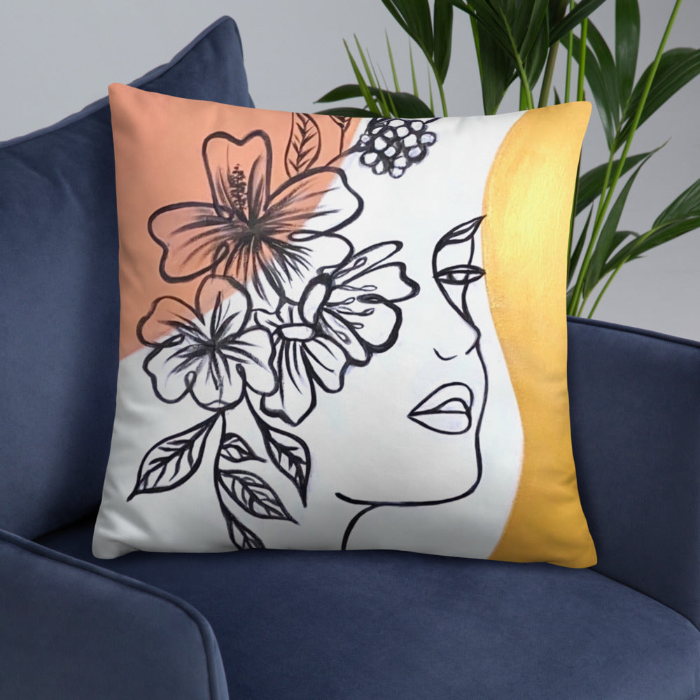 'Alice' Basic Pillow