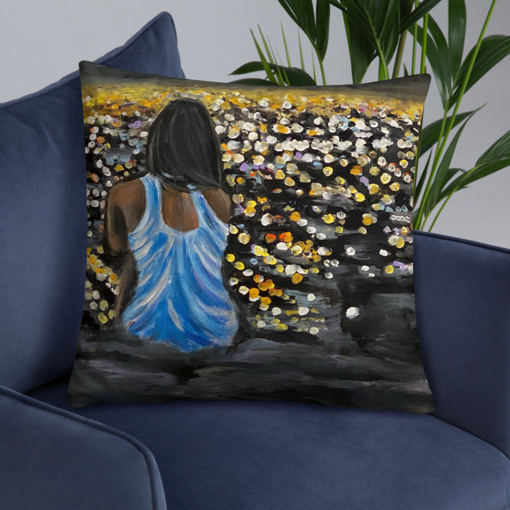 'Mountain View' Basic Pillow