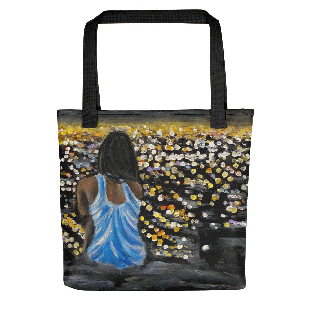 'Mountain View' Tote bag