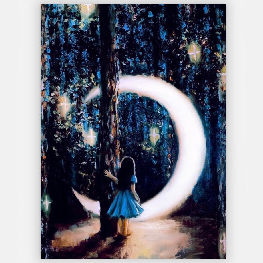 'A' original painting