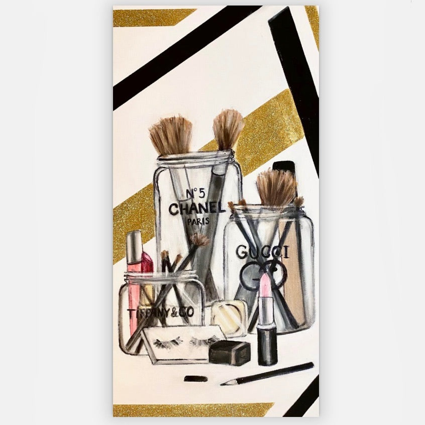 'Glam Makeup' original painting