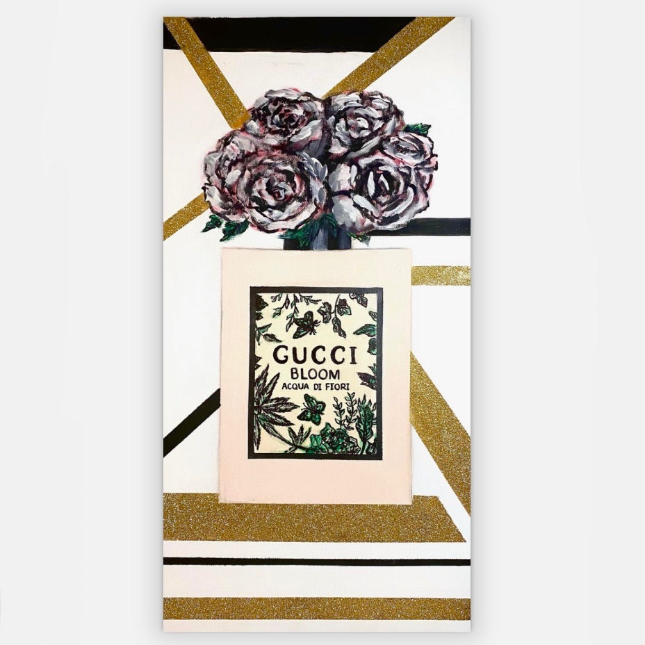 'Glam Perfume' original painting