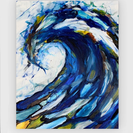 'Glass Wave' original painting