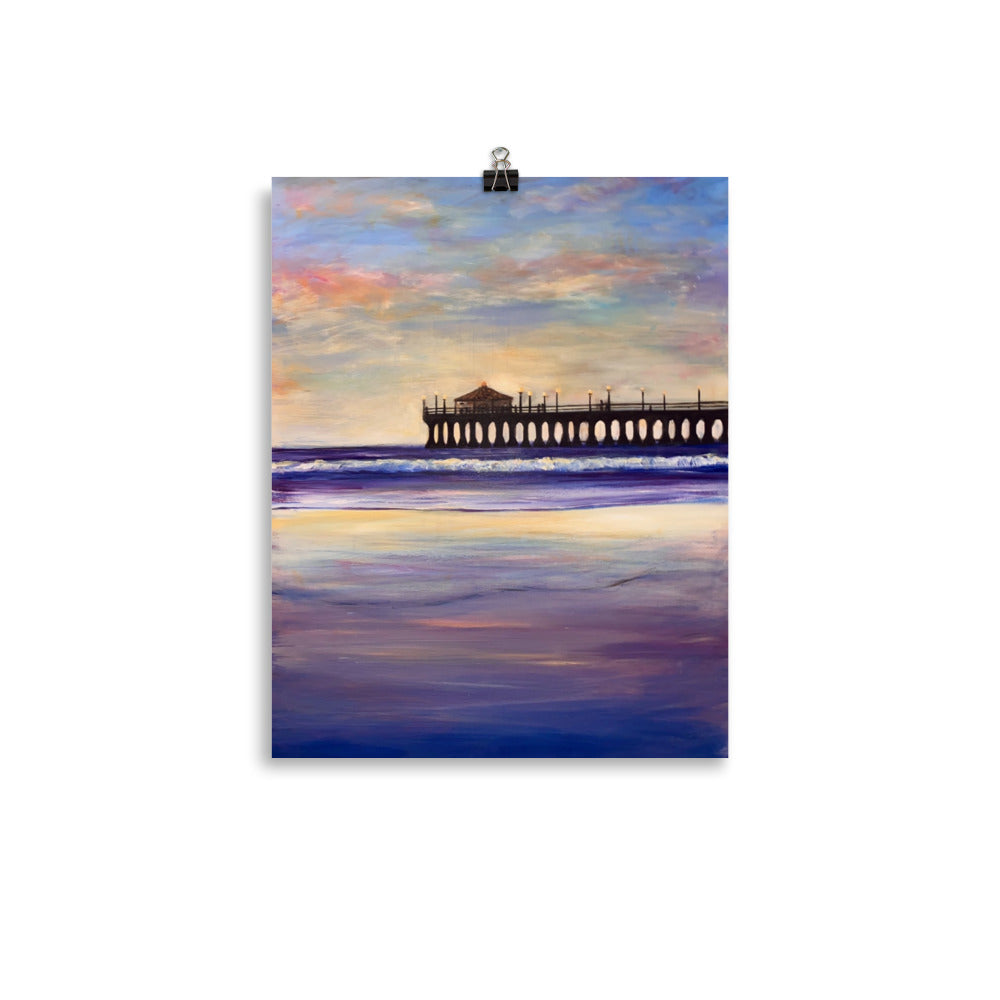 'Huntington' matte print