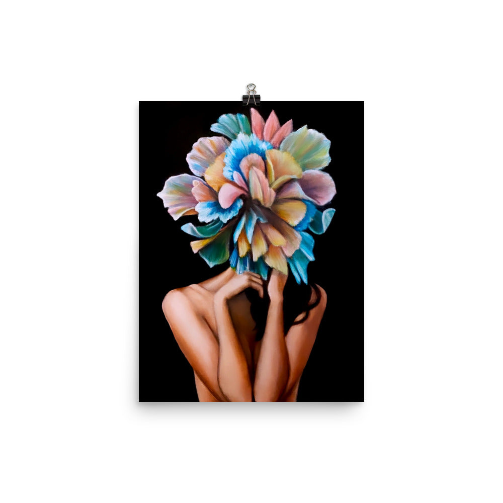 'Bloom' matte print