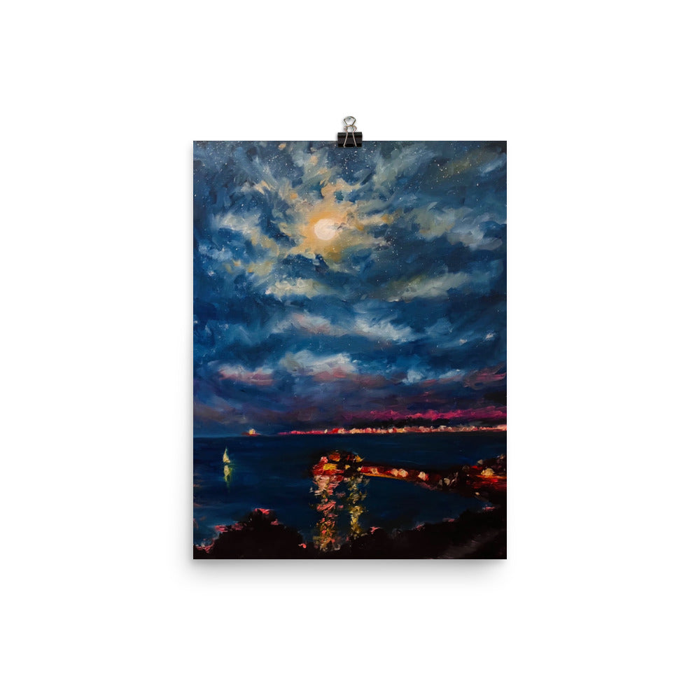 'Twilight' matte print