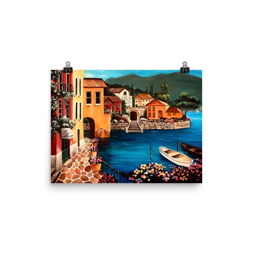 'By the Bay' matte print