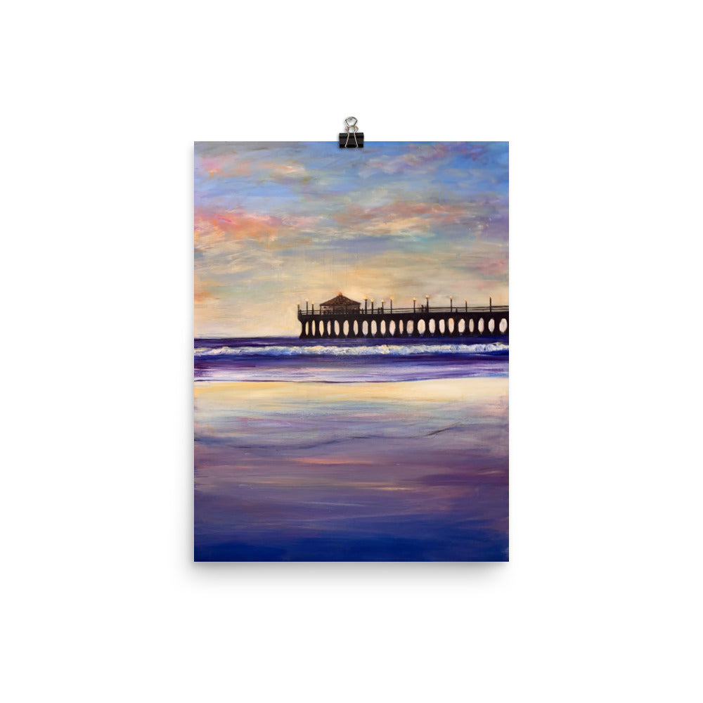'Huntington' matte print