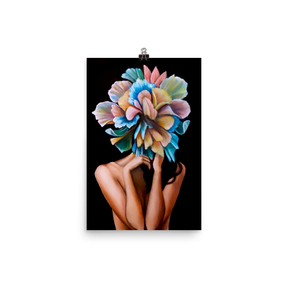 'Bloom' matte print