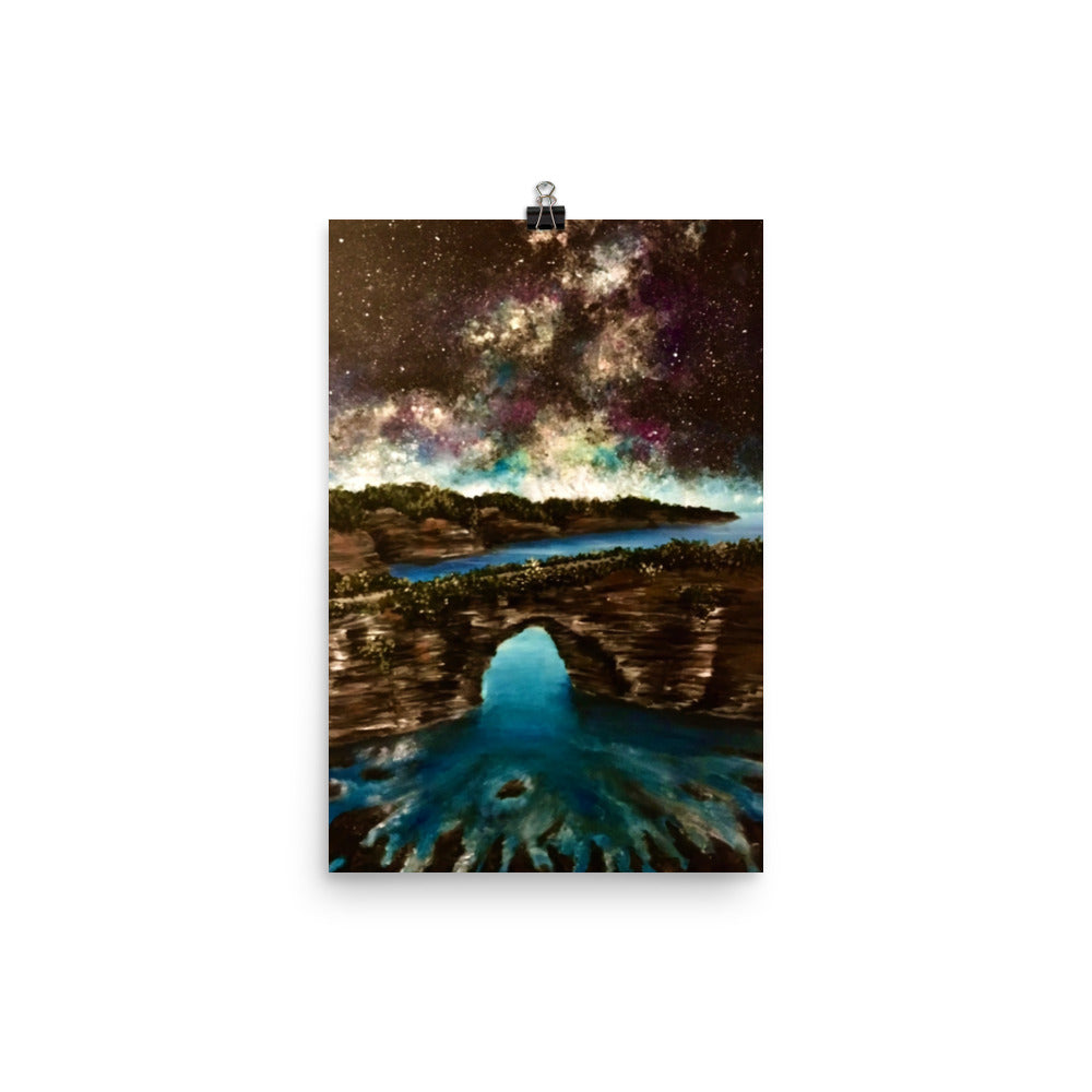 'Cosmos' matte print