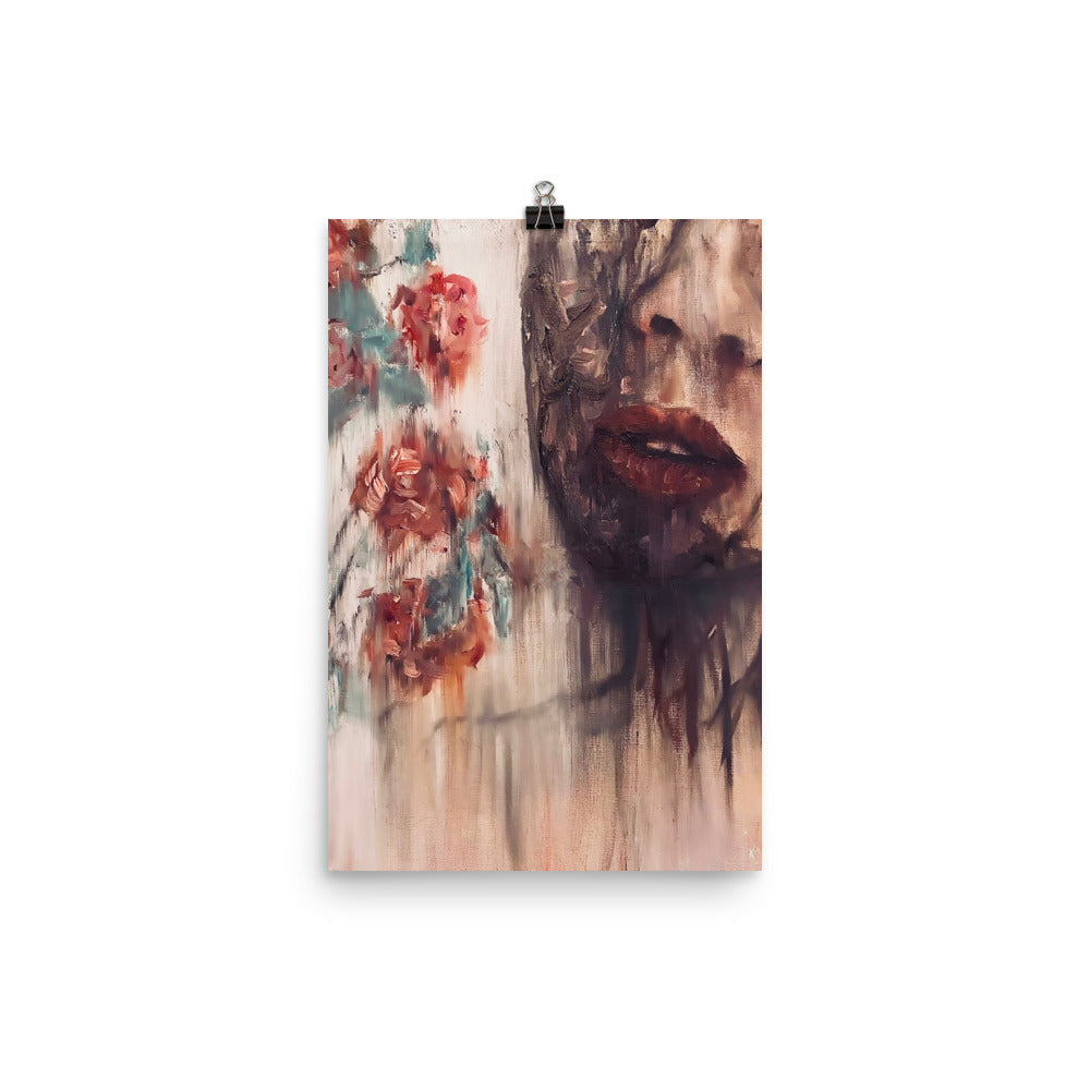 'Melting Shadows' matte print