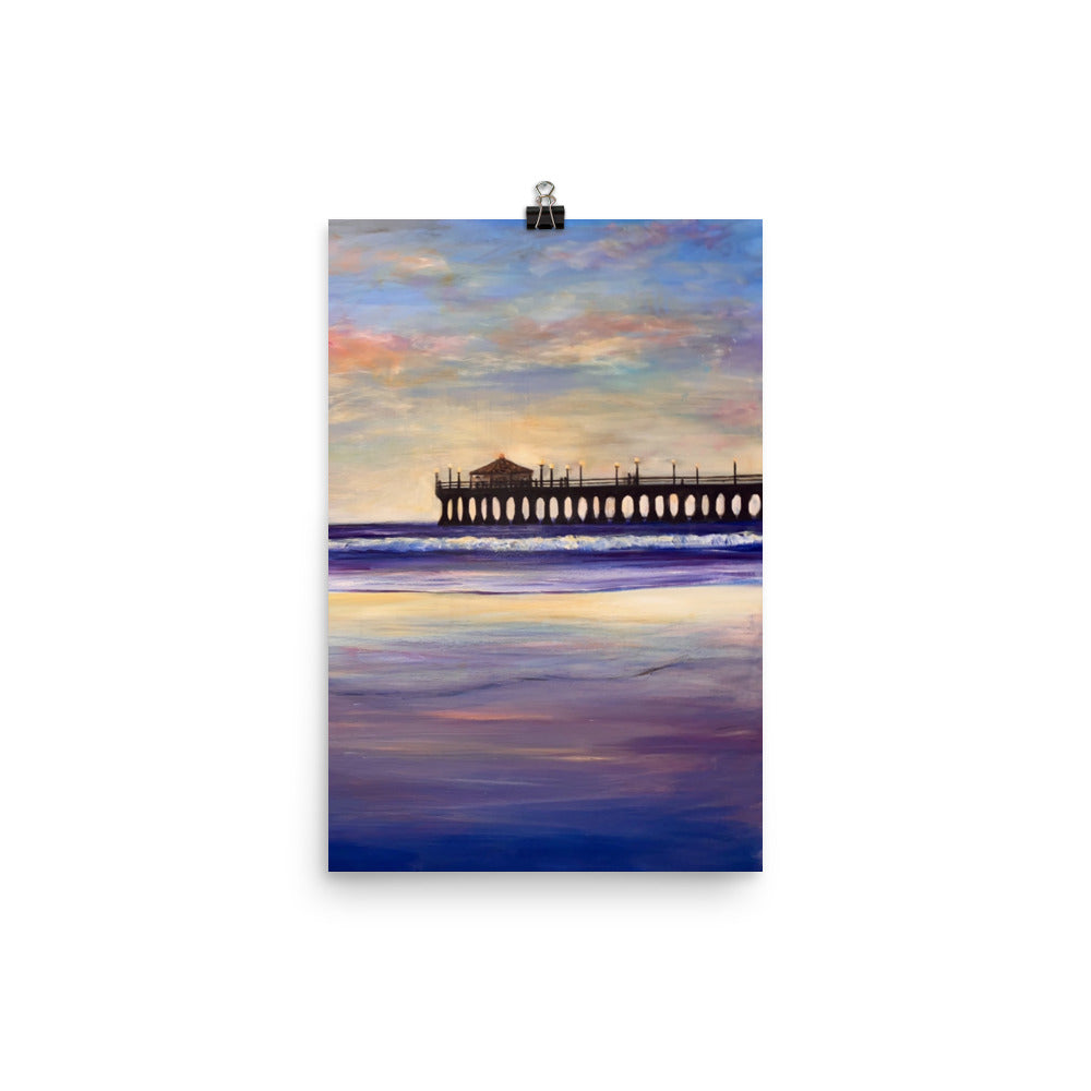 'Huntington' matte print