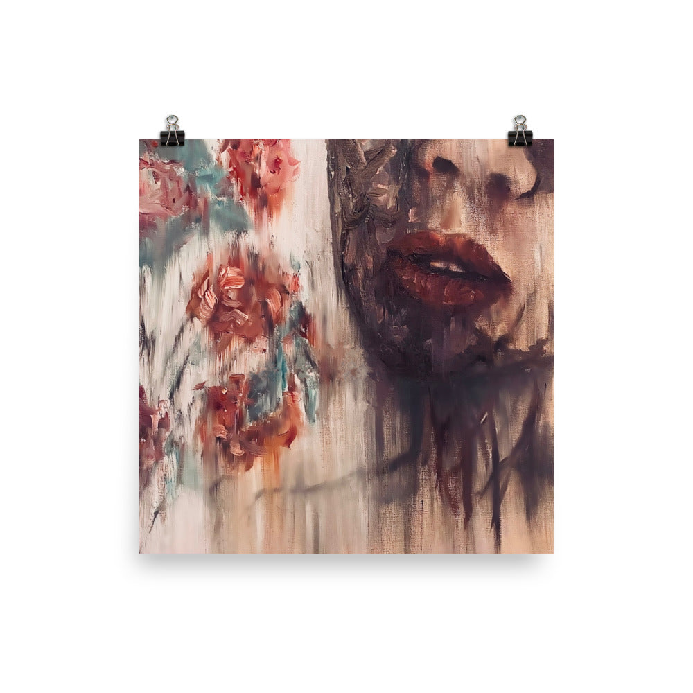 'Melting Shadows' matte print