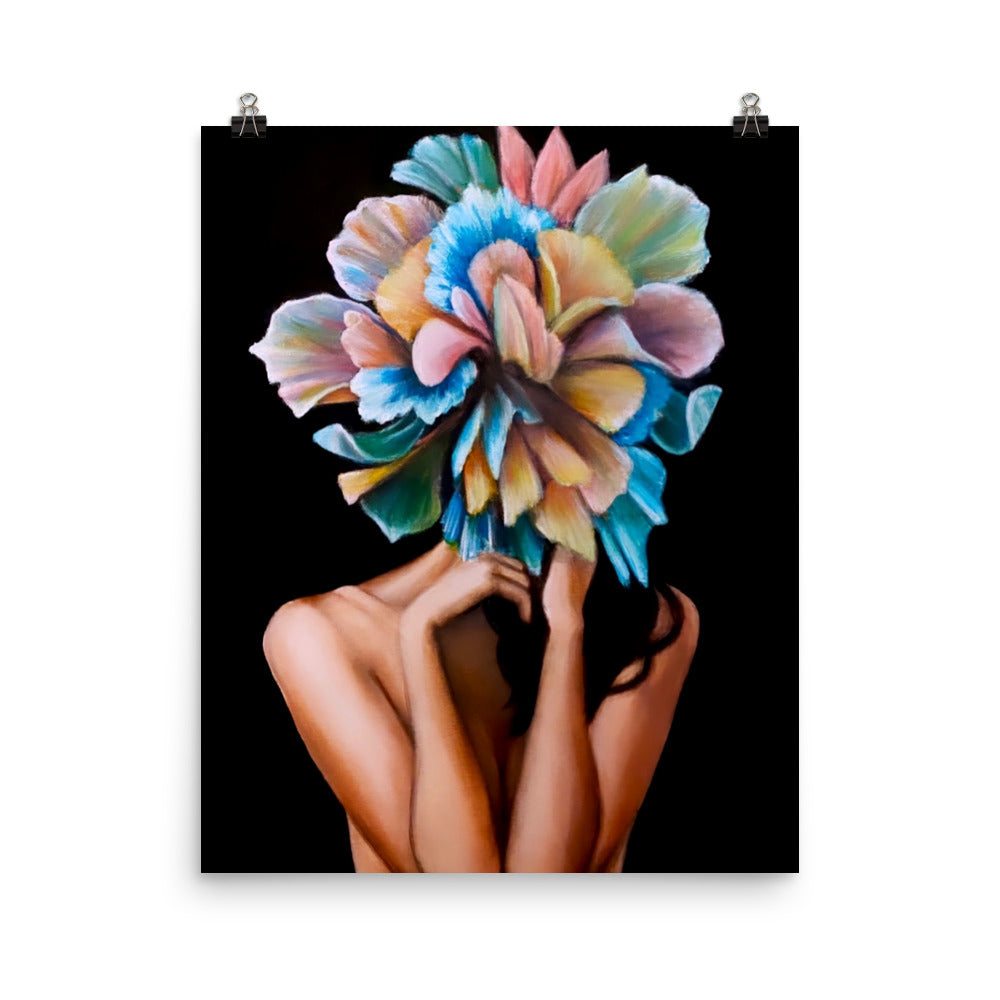 'Bloom' matte print