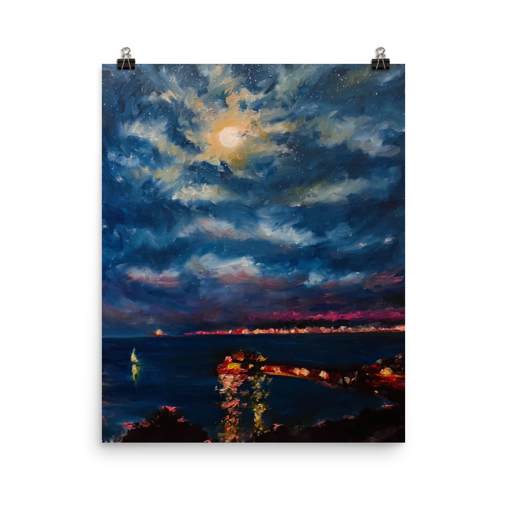 'Twilight' matte print