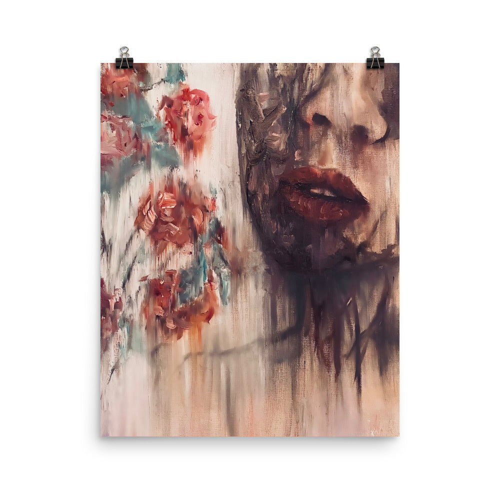 'Melting Shadows' matte print