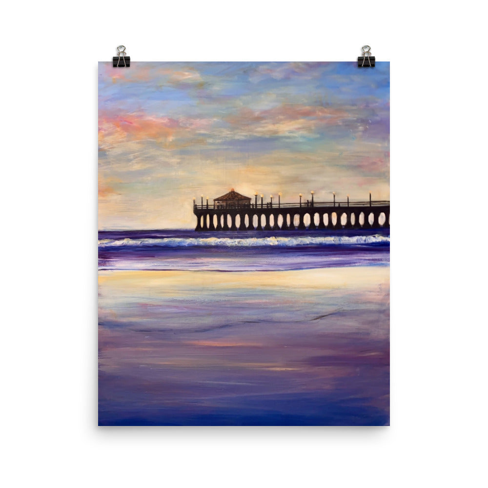 'Huntington' matte print