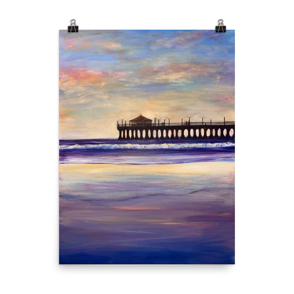 'Huntington' matte print