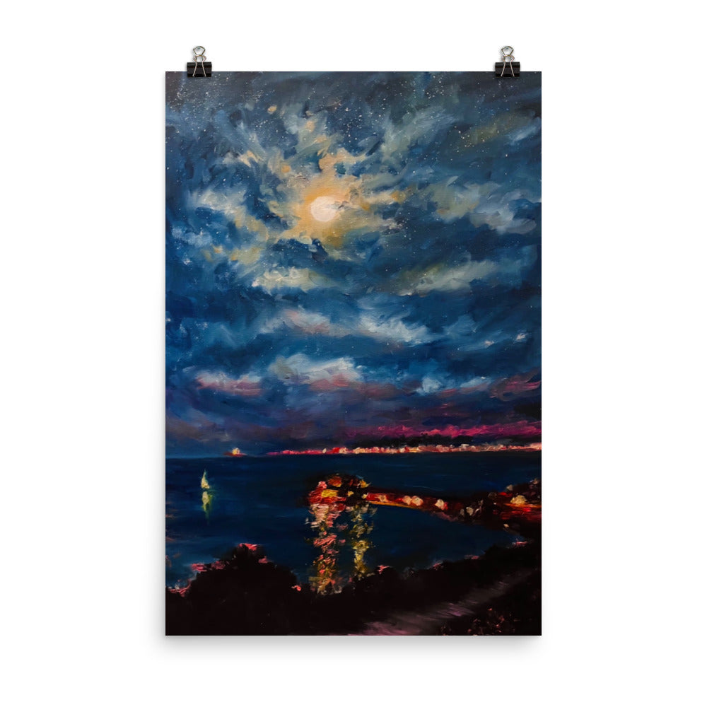 'Twilight' matte print