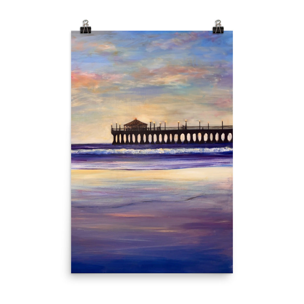 'Huntington' matte print