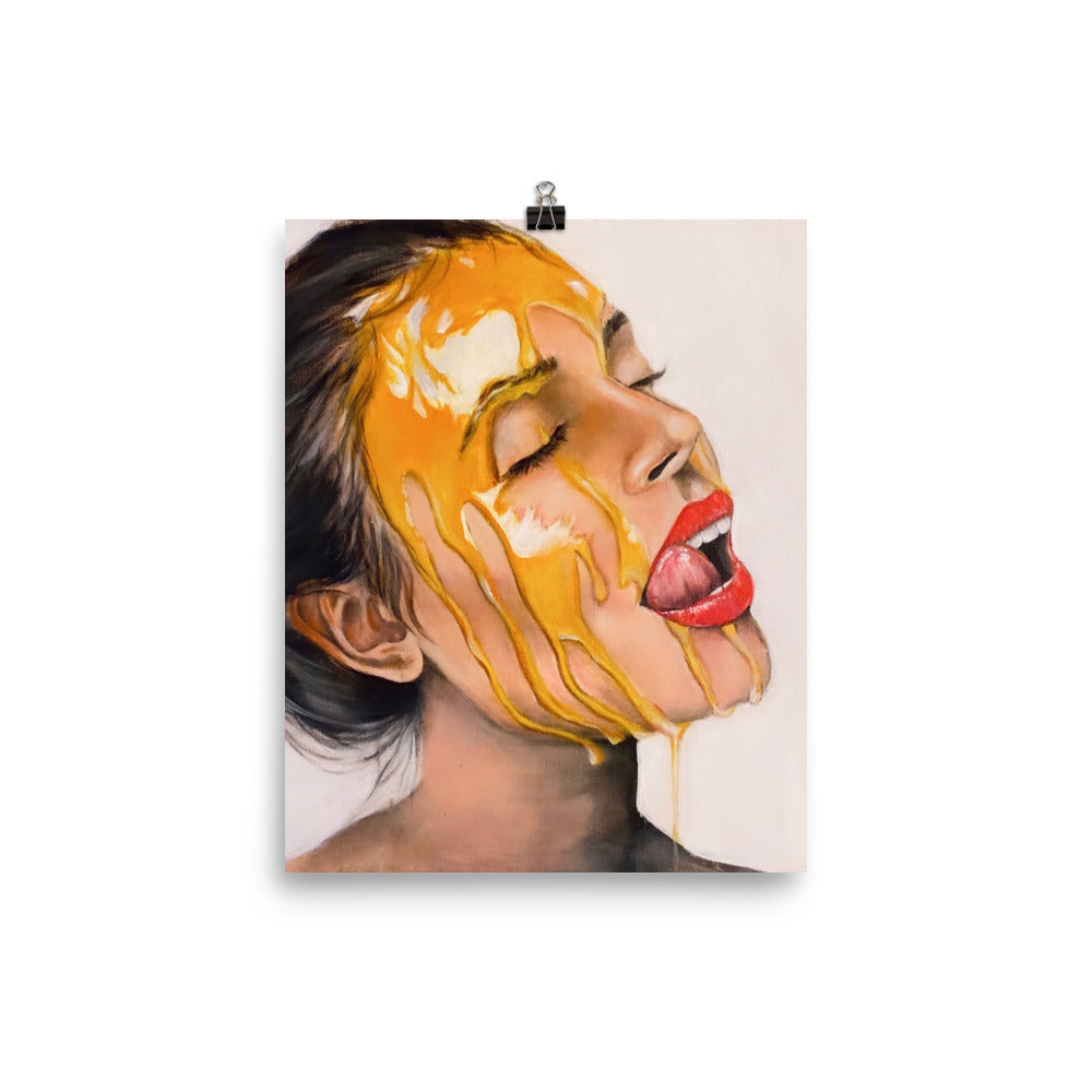 'Sticky Sweet Ash' matte print