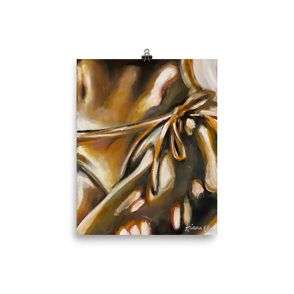 'Sunkissed' matte print