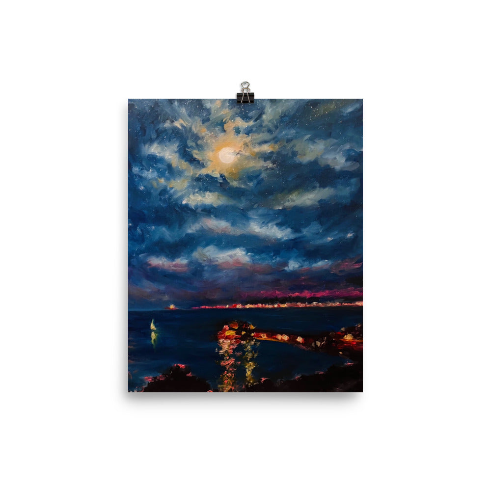 'Twilight' matte print