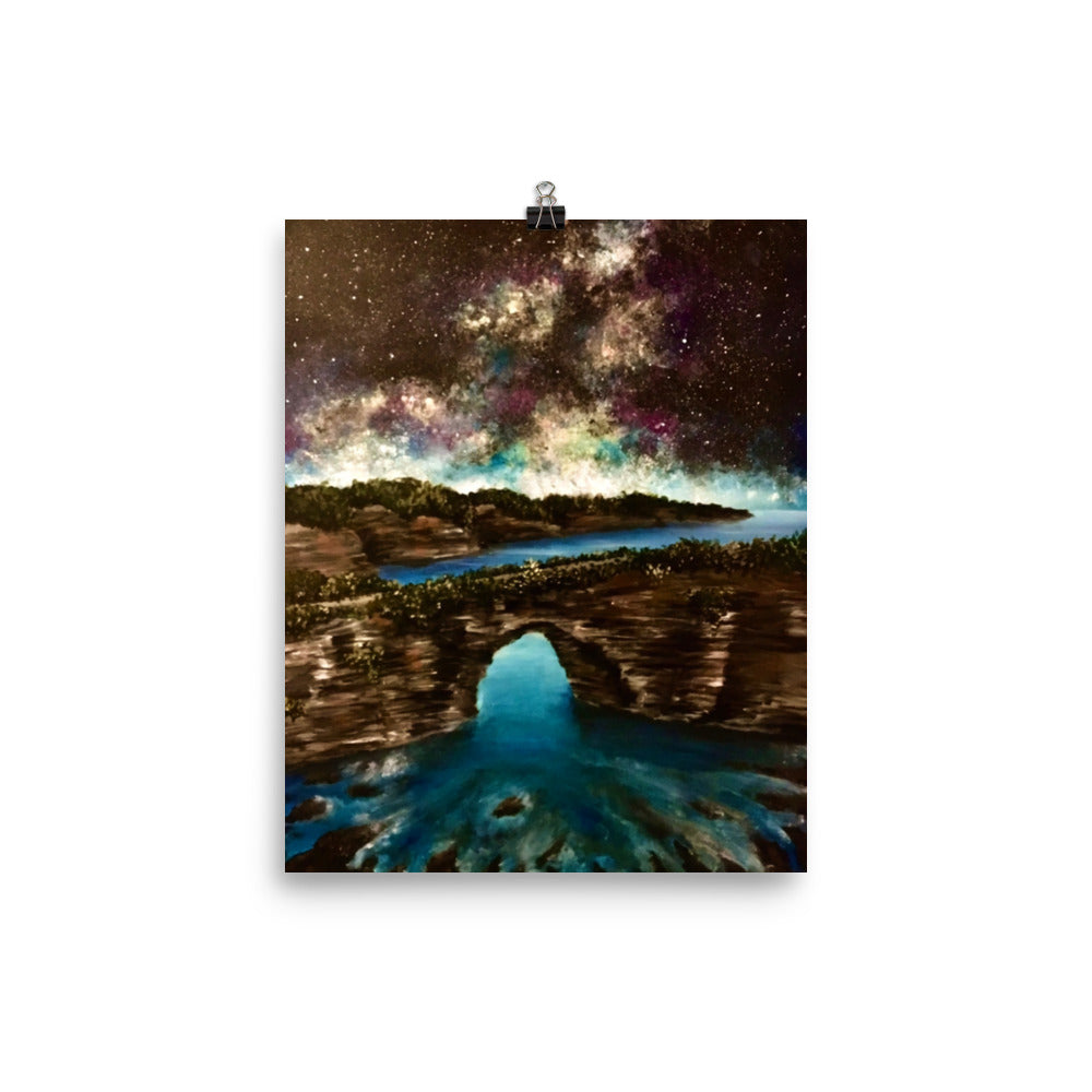 'Cosmos' matte print