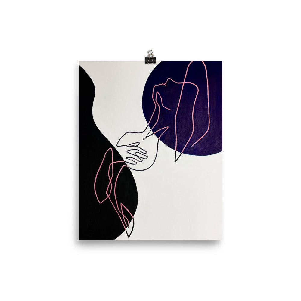 'Paige II' matte print