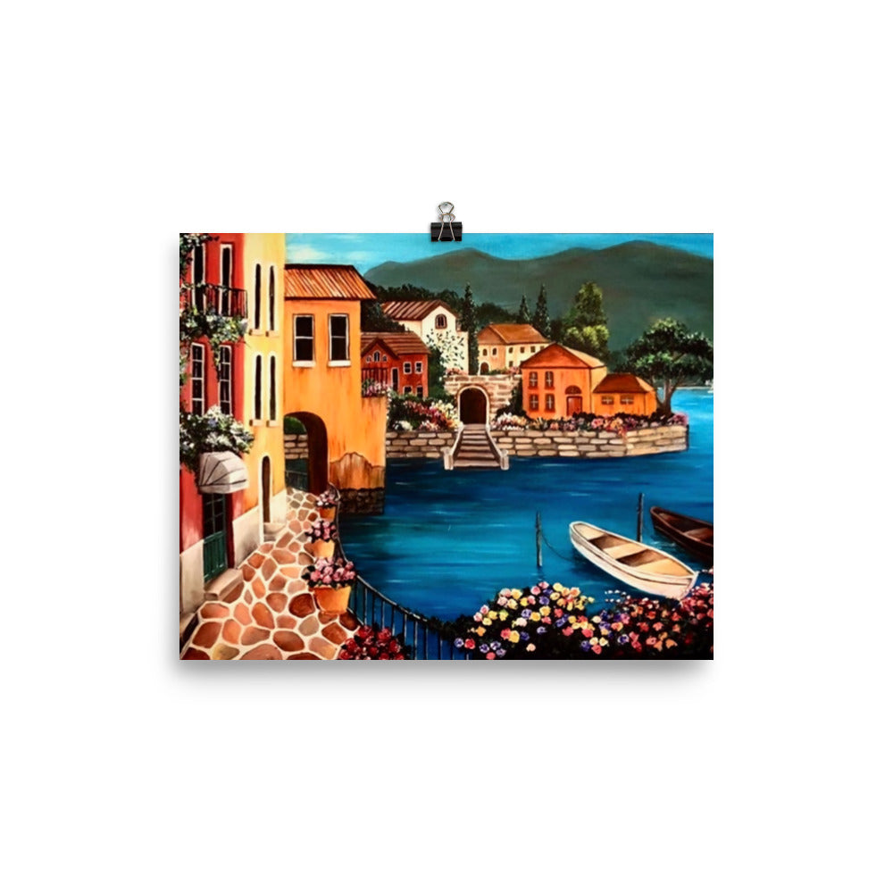 'By the Bay' matte print