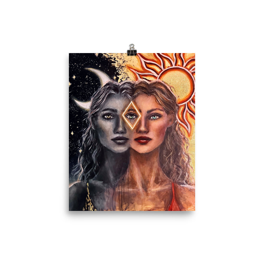 'Alter-ego' matte print