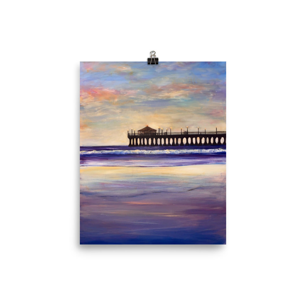 'Huntington' matte print