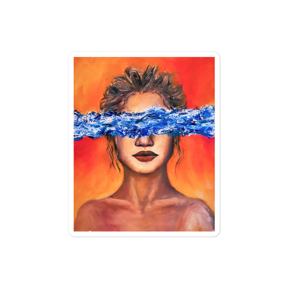 'Ocean Eyes' sticker