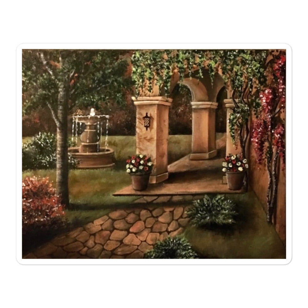 'Secret Garden' sticker