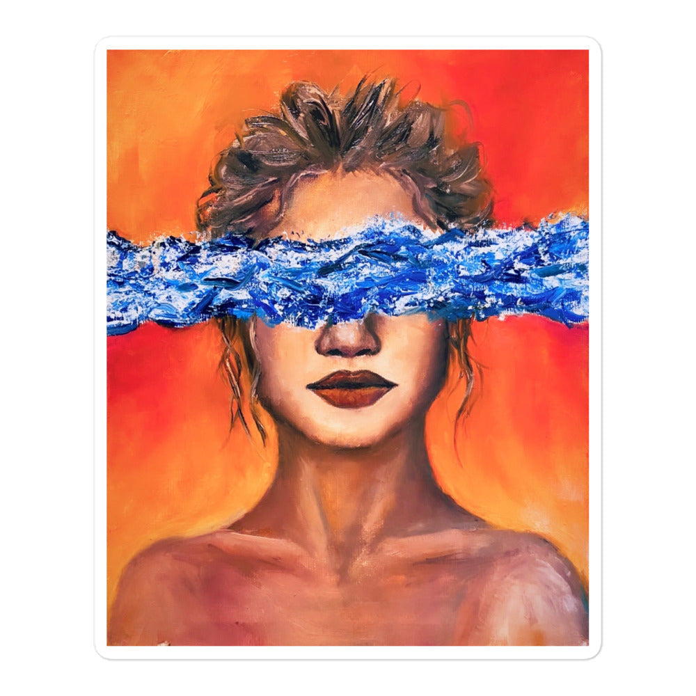 'Ocean Eyes' sticker