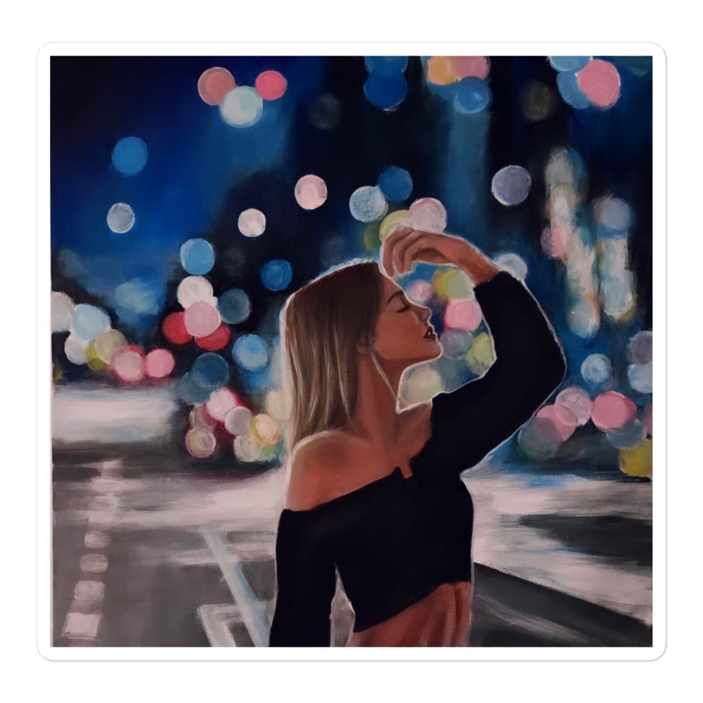 'Mind Wide Open' sticker