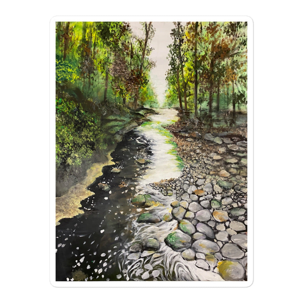 'Like A River' sticker