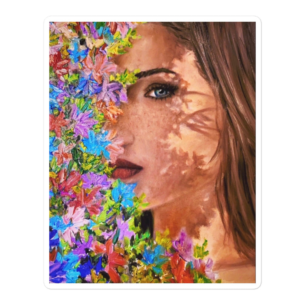 'Timid Love' sticker