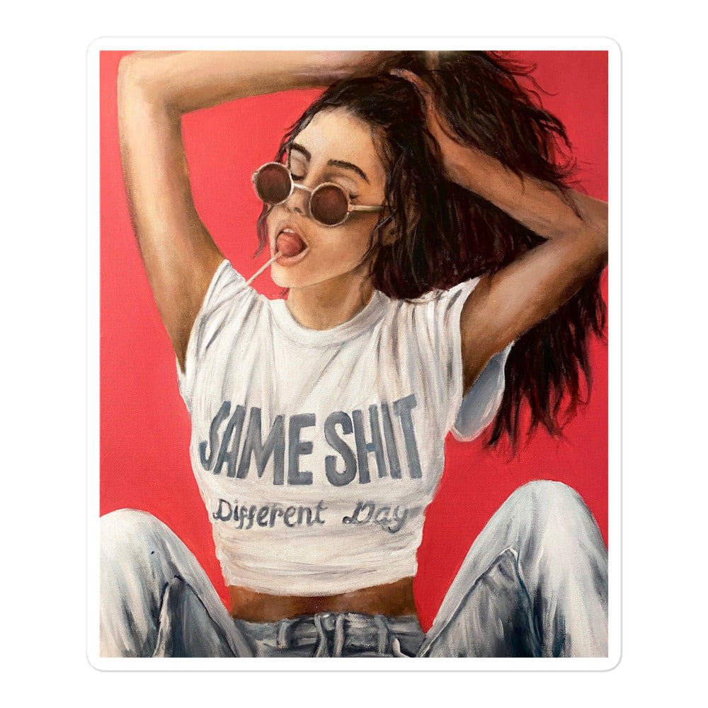 'Different Day' sticker