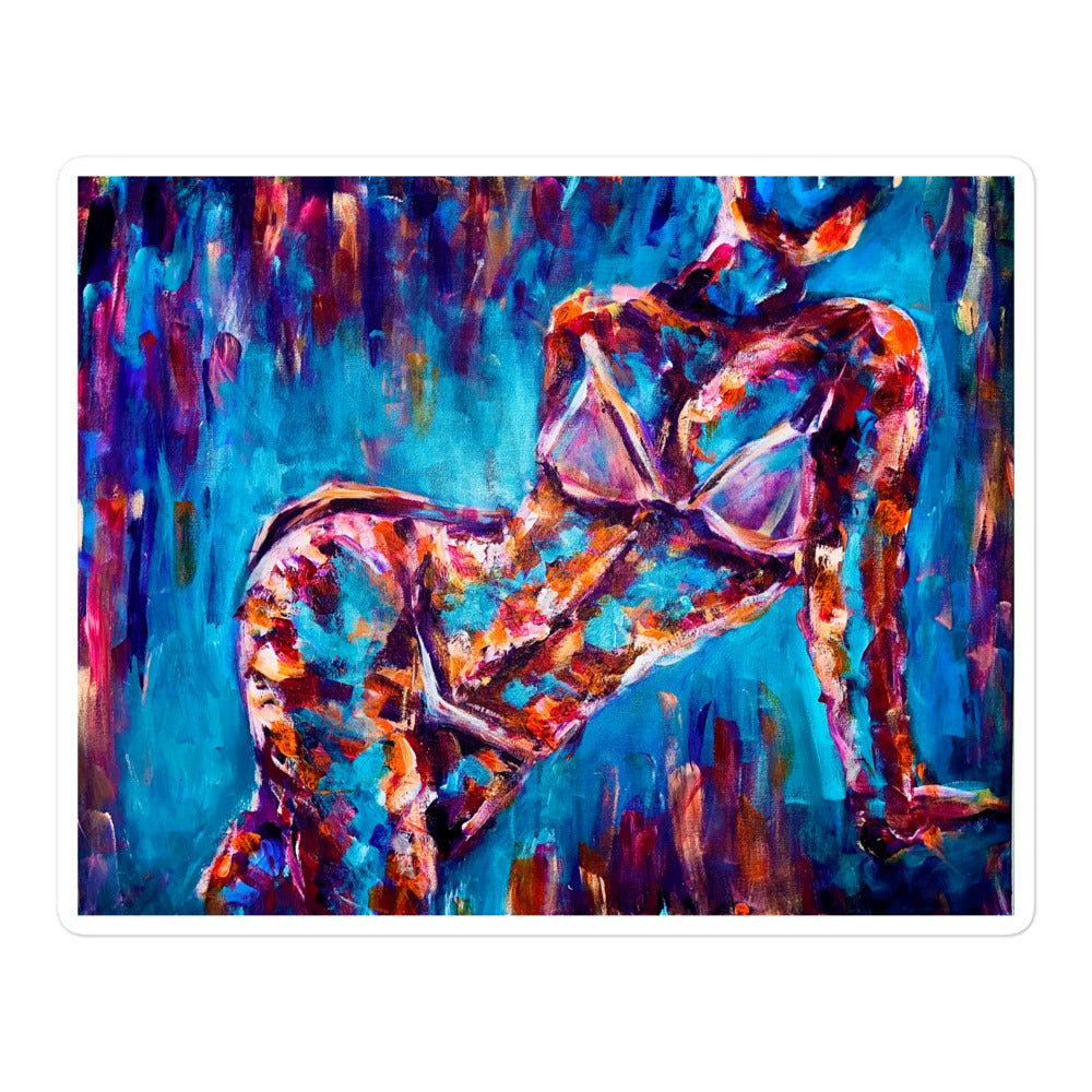 'Melodramatic' sticker